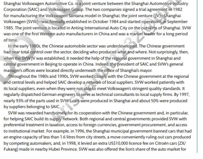 Global management of change Questions: describe