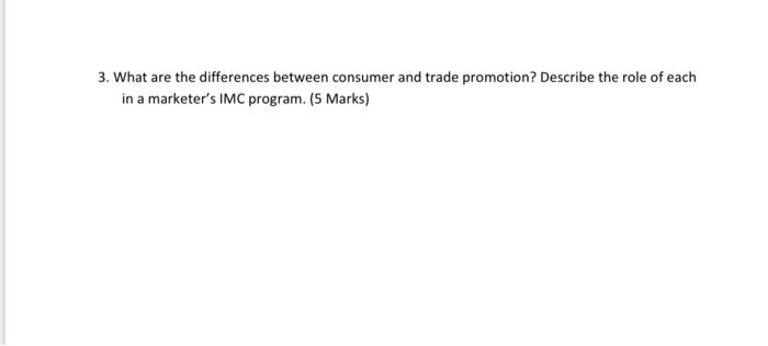 ASAP 3. What are the differences between consumer