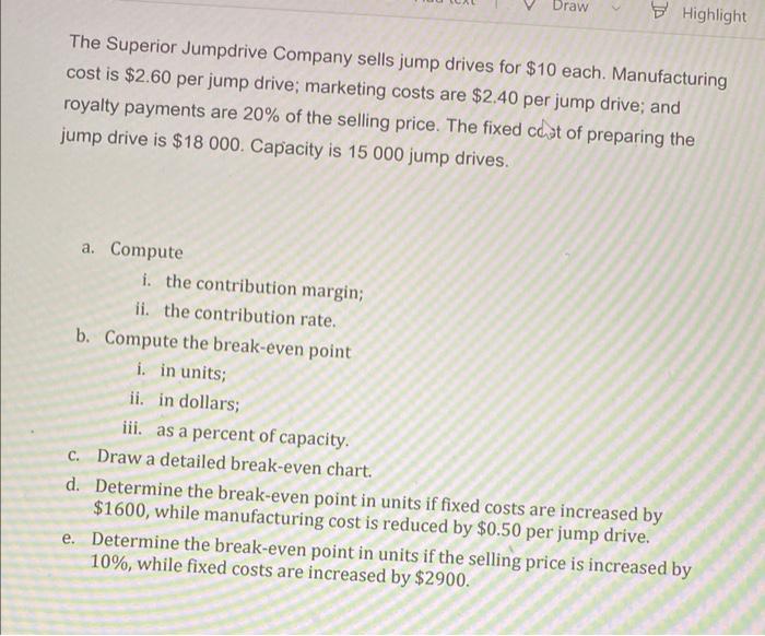 Draw Highlight The Superior Jumpdrive Company