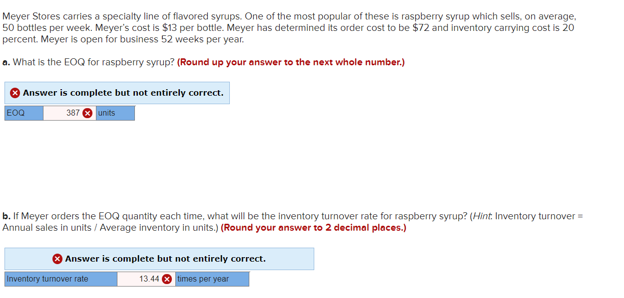 Meyer Stores carries a specialty line of flavored