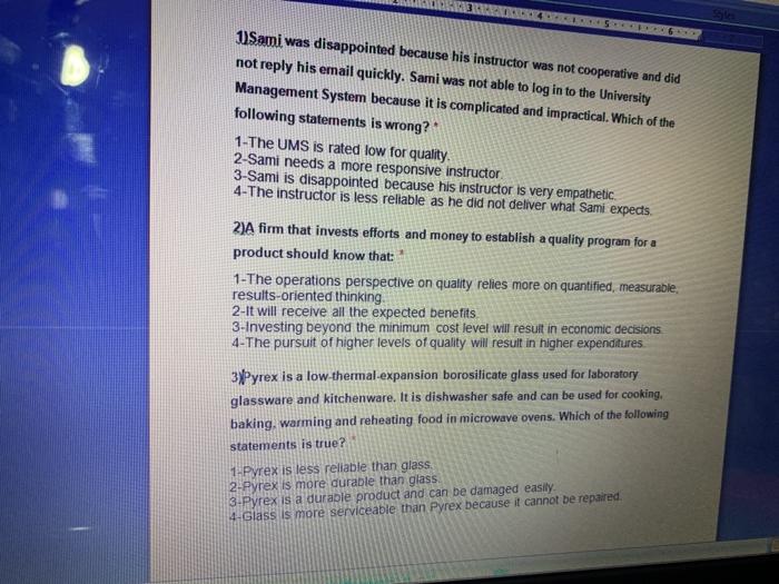 Sami was disappointed because his instructor was