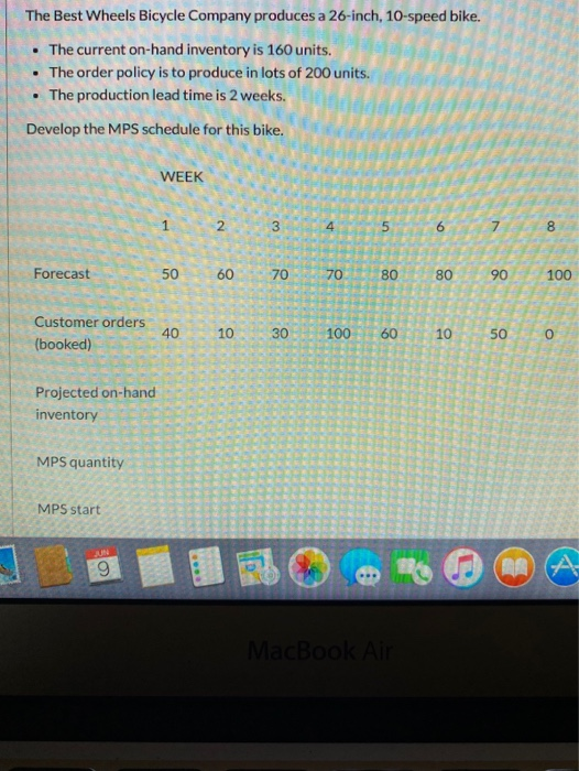 The Best Wheels Bicycle Company produces a