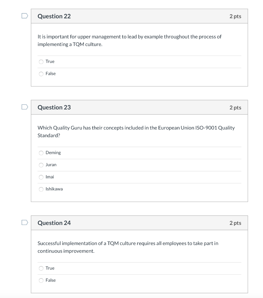 U Question 22 2 pts It is important for upper