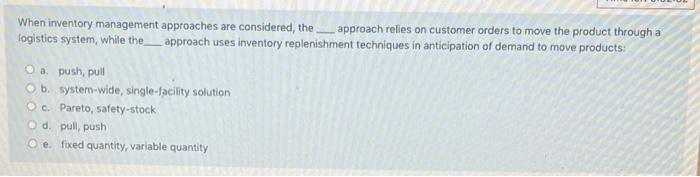 please help marketing logistics ans supply chn