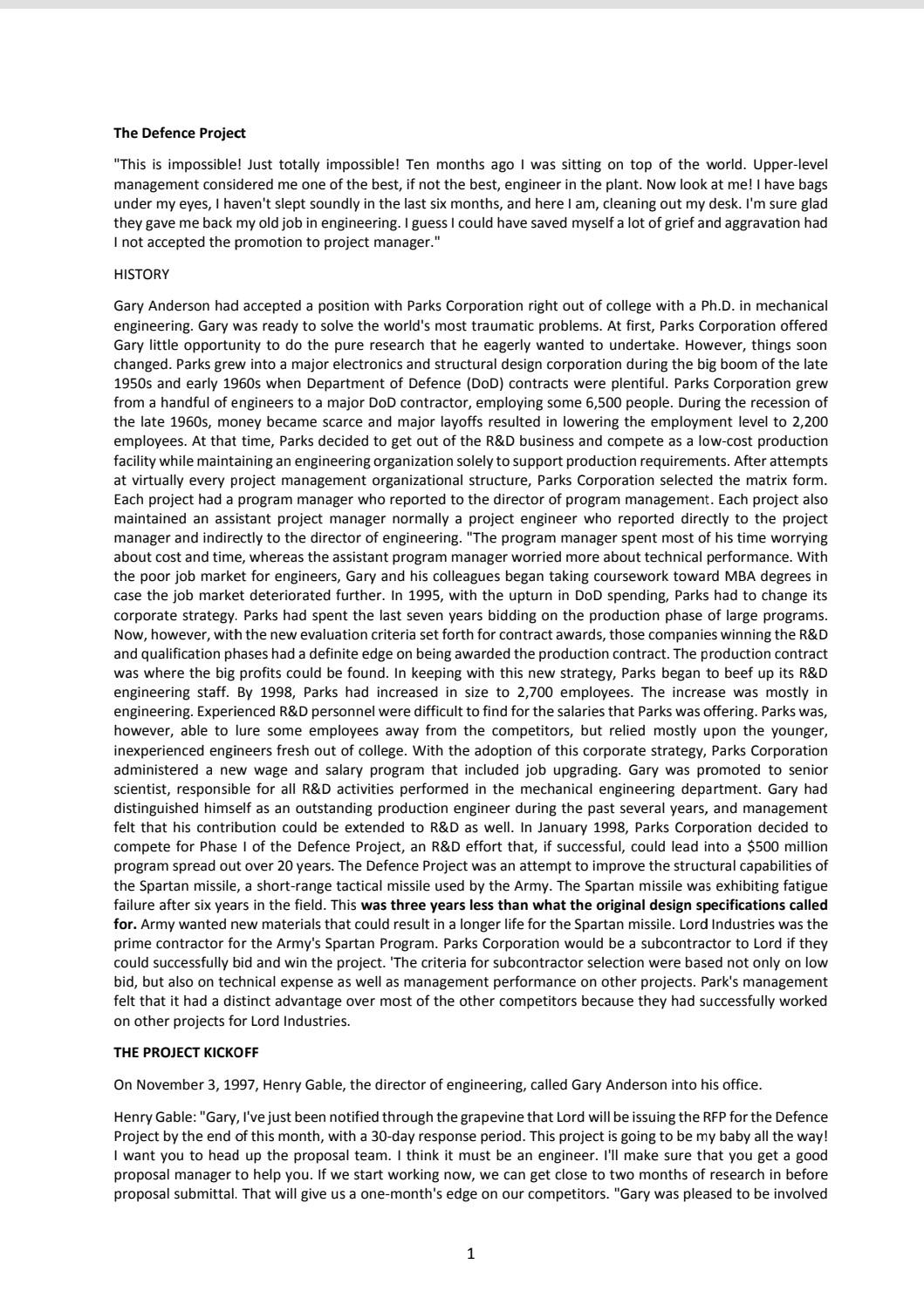 use above case study to ans the question 5.1