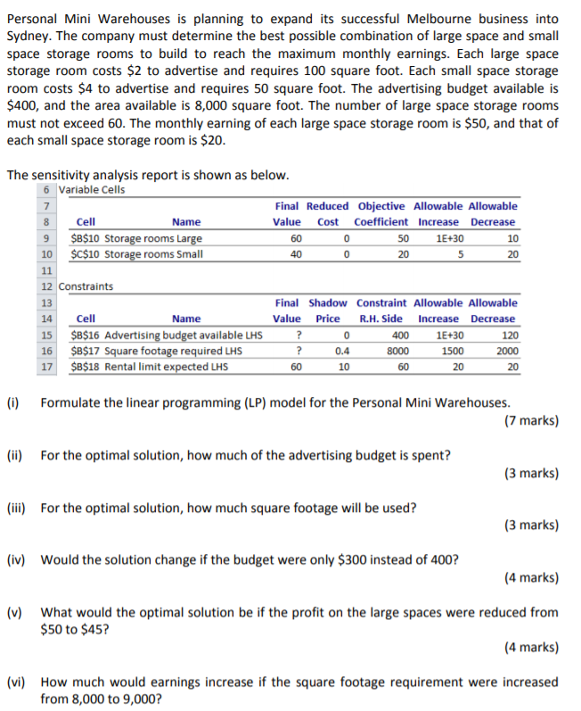 Personal Mini Warehouses is planning to expand