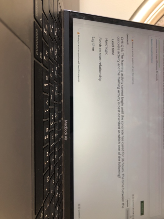 Question CH6-QIS: The framing activity cannot