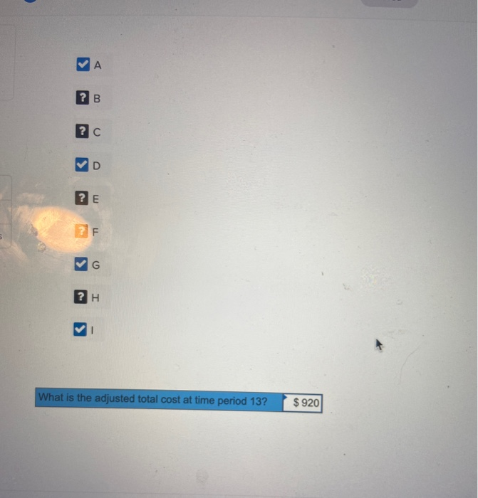 EX9-4 Given the data and information that...