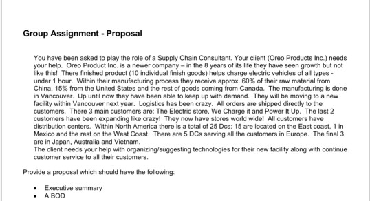 Group assignment-proposal Group Assignment -