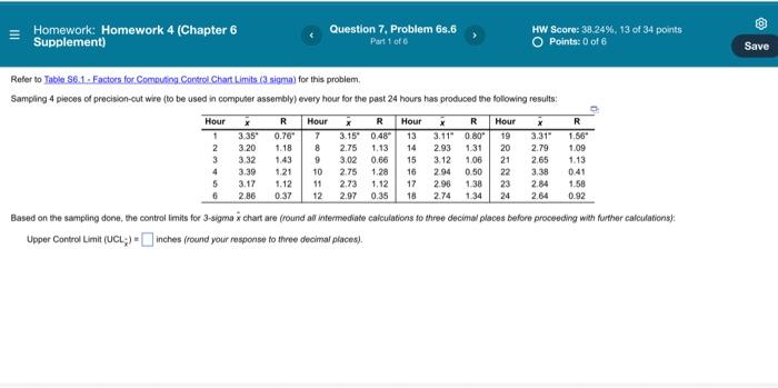 @ Homework: Homework 4 (Chapter 6 Supplement)