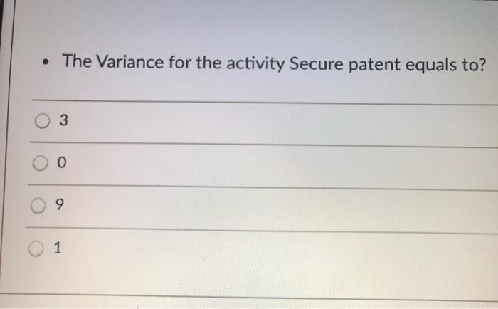Question 32 2.pt Acct. ID Description Predecessor