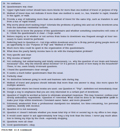 PROJECT DATA: AN URBAN TRANSPORTATION STUDY