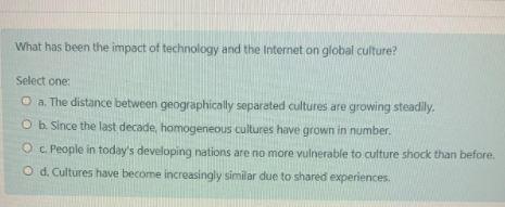 What has been the impact of technology and the