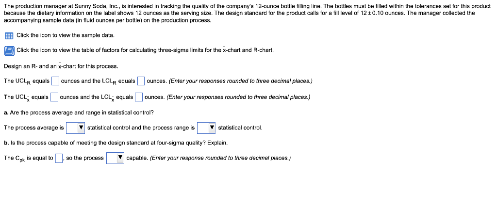PLEASE show me how to do this in excel Bottle