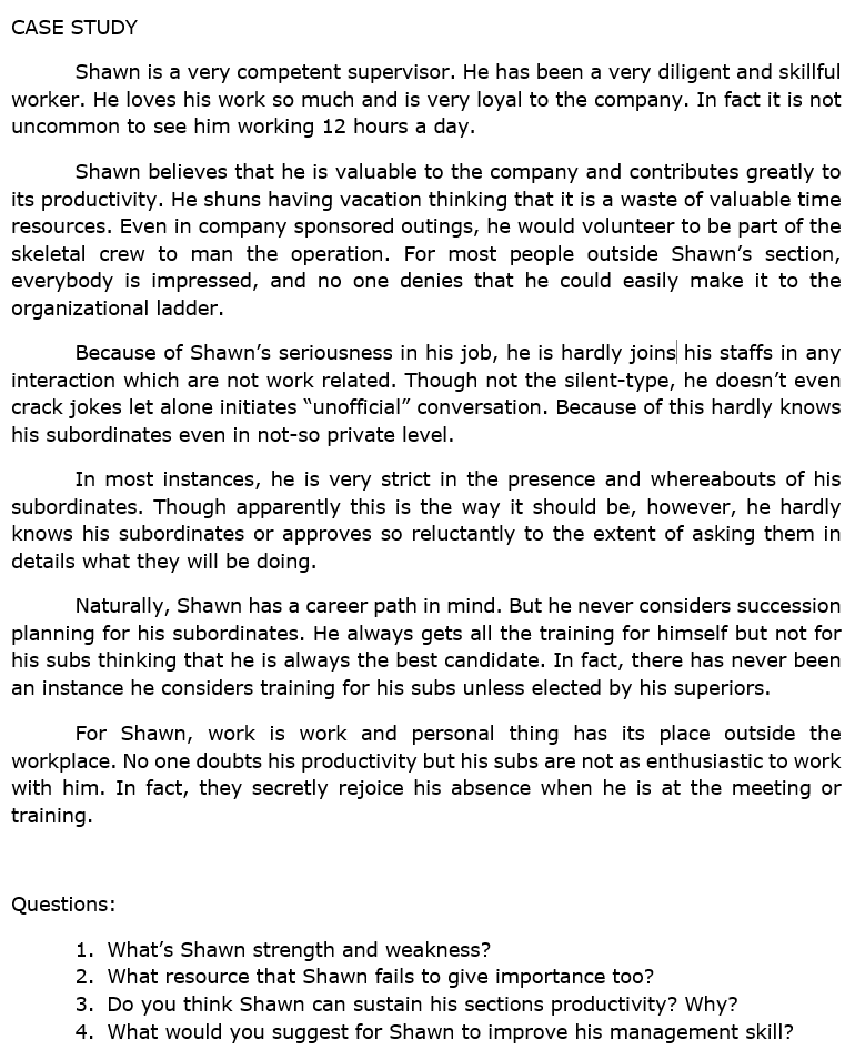 Answer all the questions for at least 2 pages.