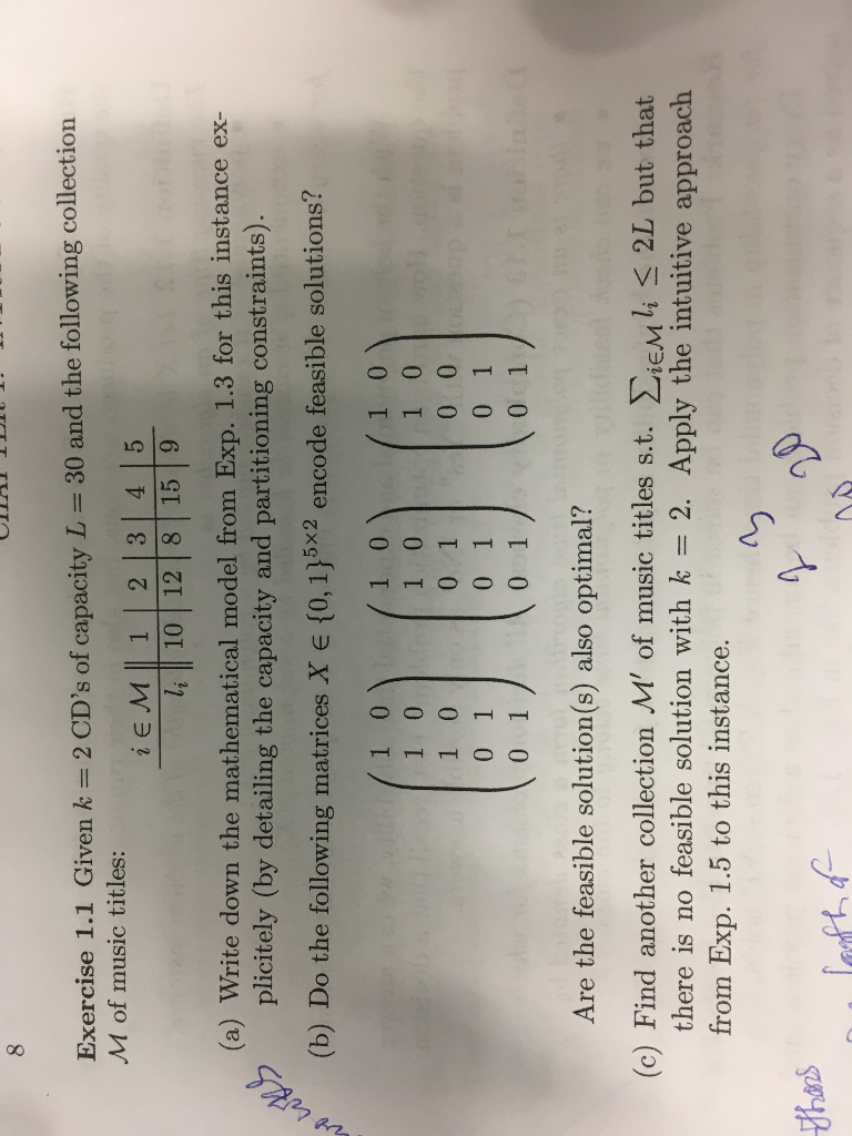 It is a question in OPERATION RESEARCH and Linear