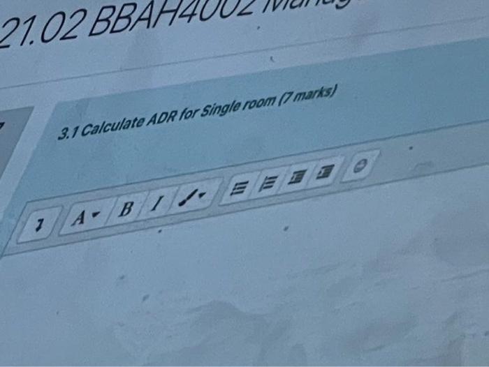 information P Flag question Section 3 - Room