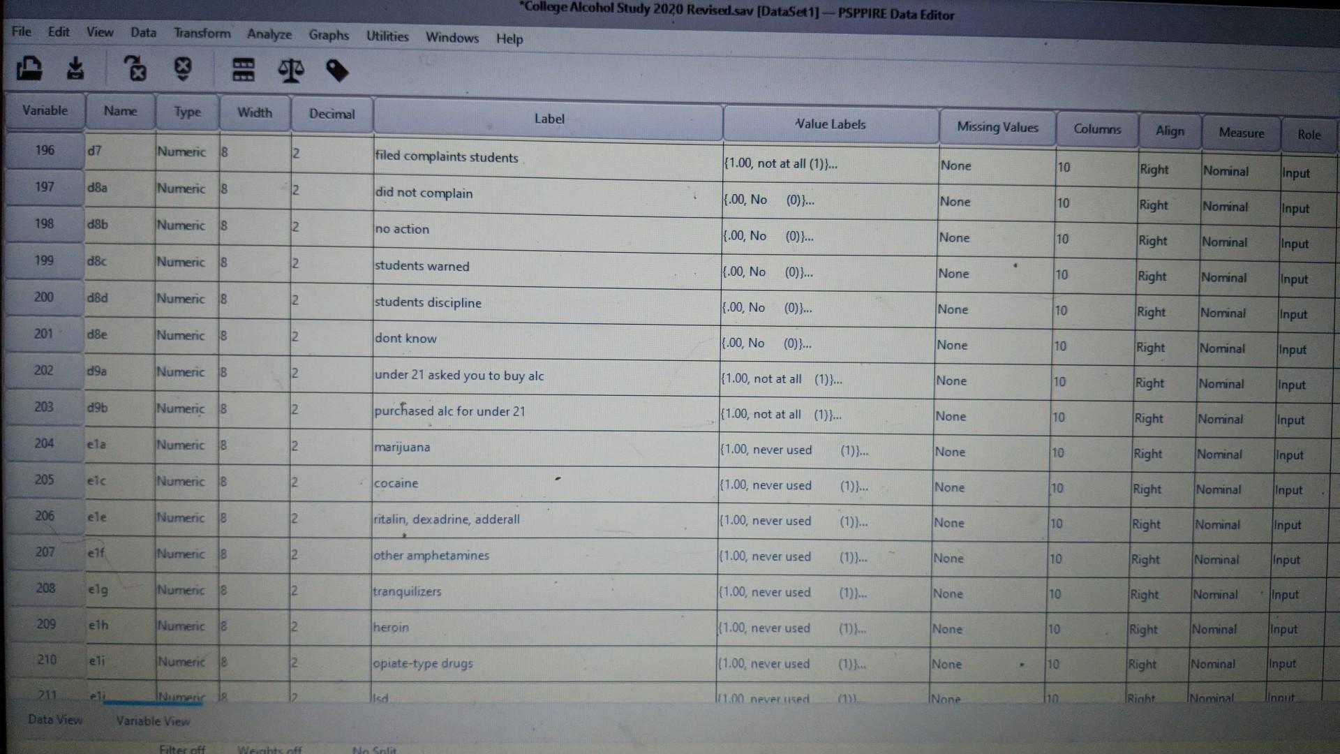 How to use PSPP to complete lab? You will be