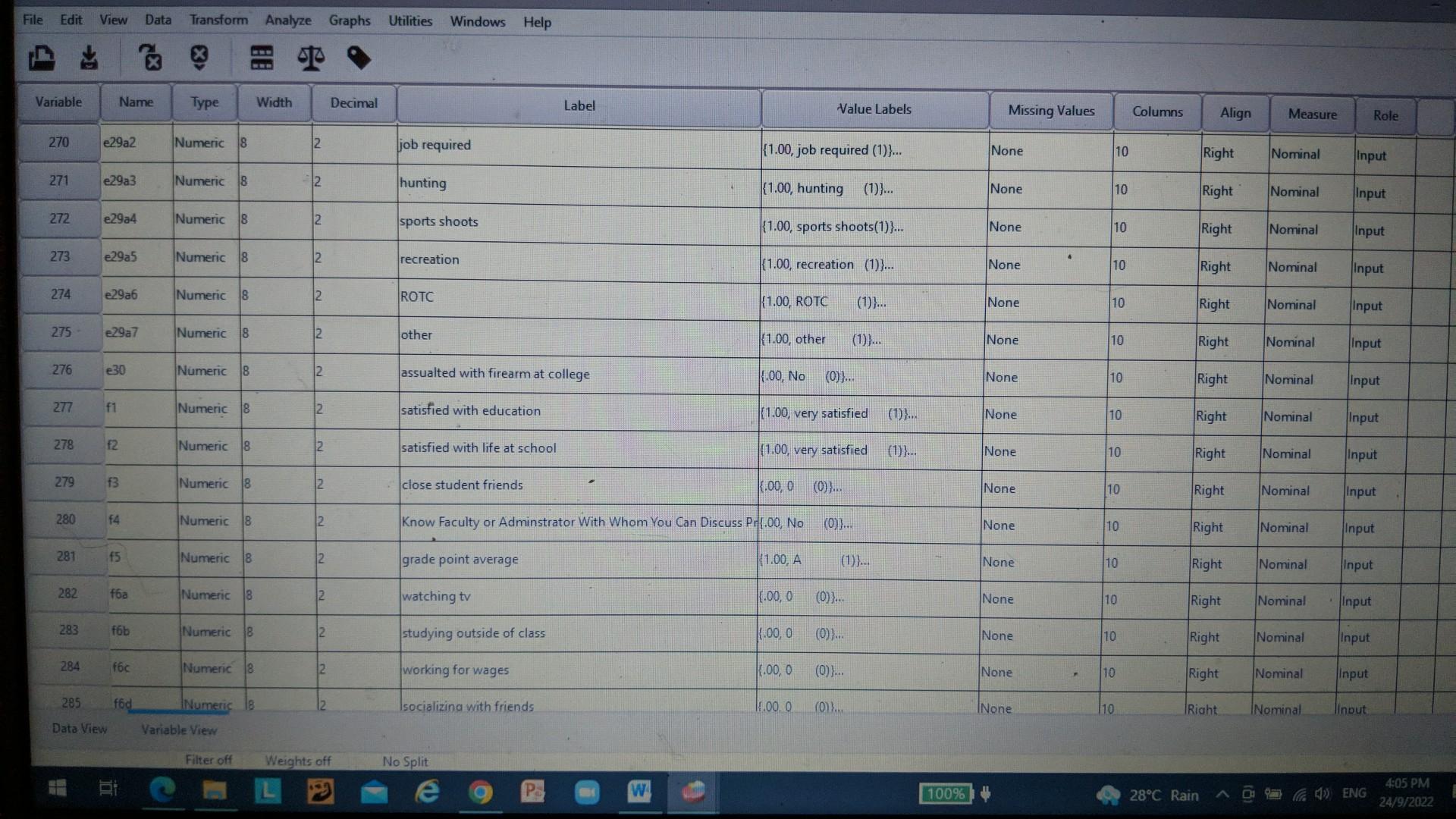 How to use PSPP to complete lab? You will be