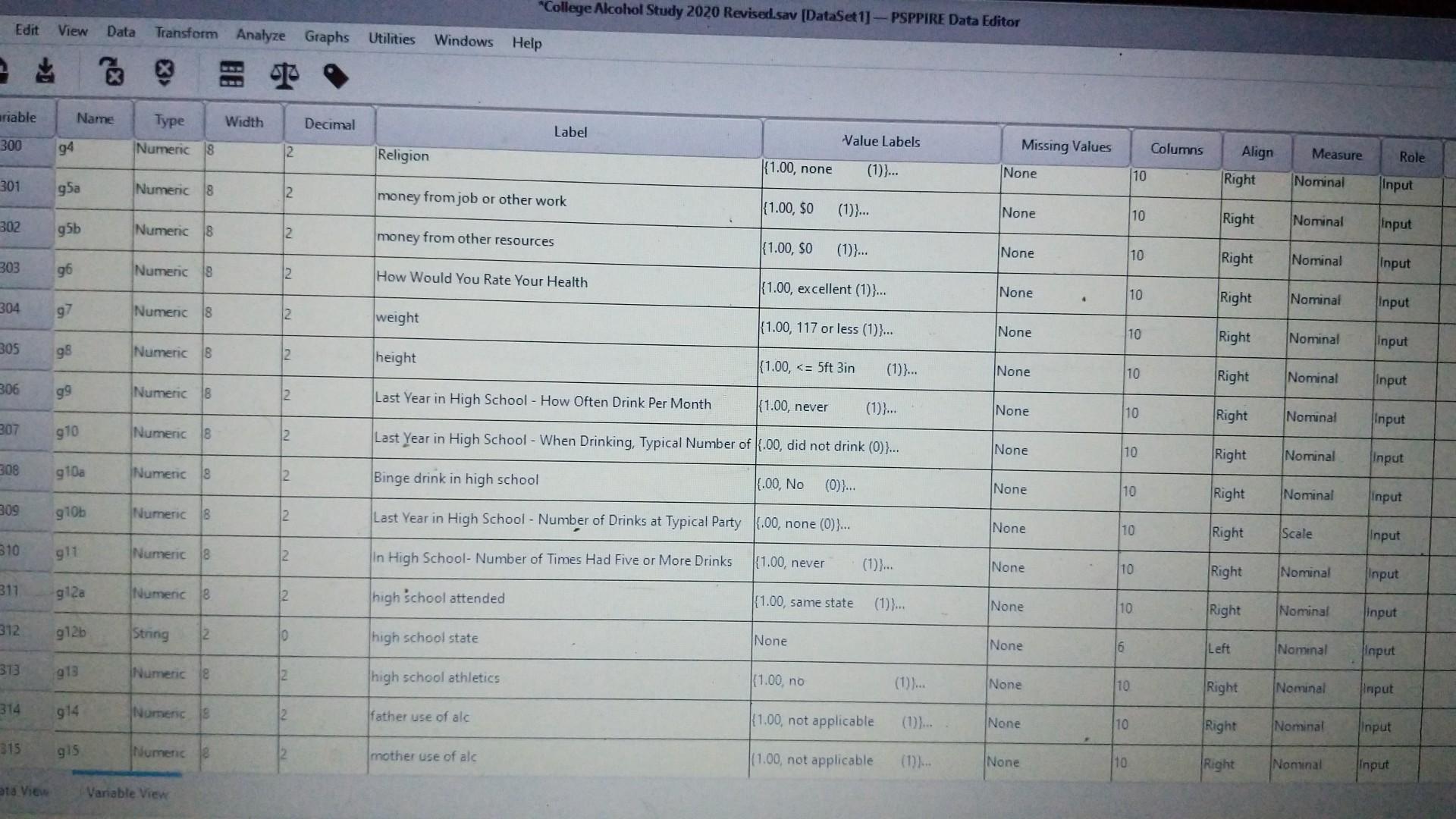 How to use PSPP to complete lab? You will be