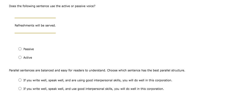 You can improve your message by using