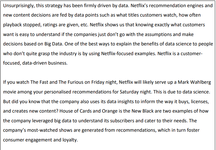 Discuss how three other types of businesses can