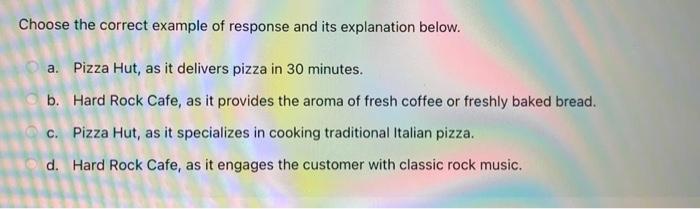 no need steps only ANSWERS Choose the correct