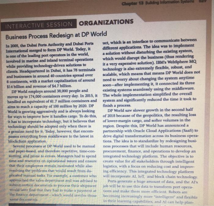 Chapter 13 Building Information Systems