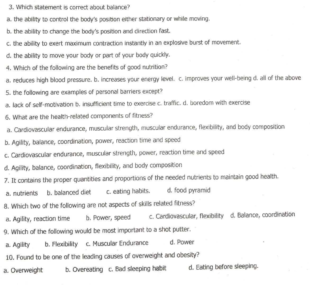 PLEASE ANSWER ALL CORRECTLY AND COMPLETELY I WILL