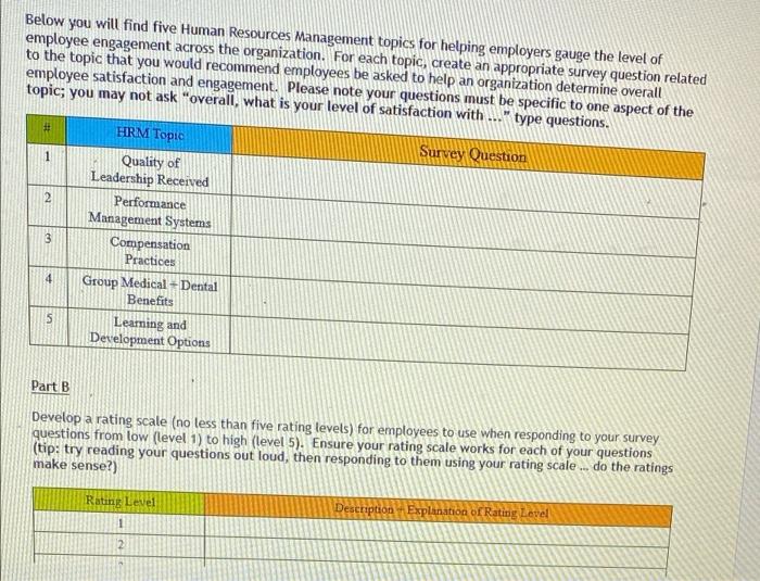 Below you will find five Human Resources