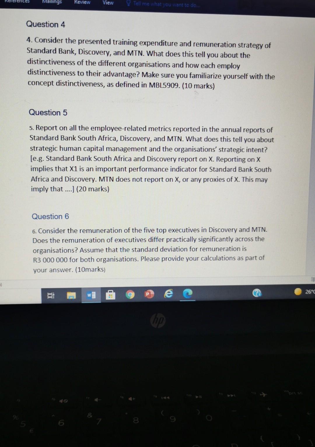 Strategic Human Resource management nererences