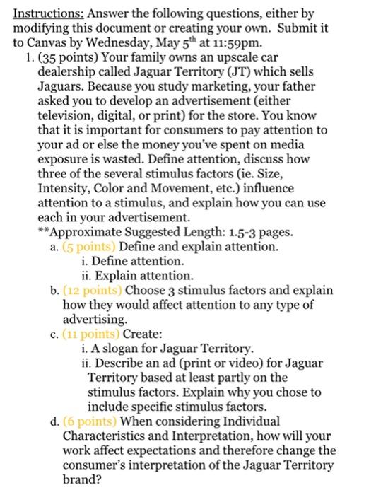 Instructions: Answer the following questions,