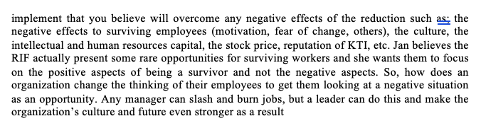 please answer question 3 only. Thanks Case Study: