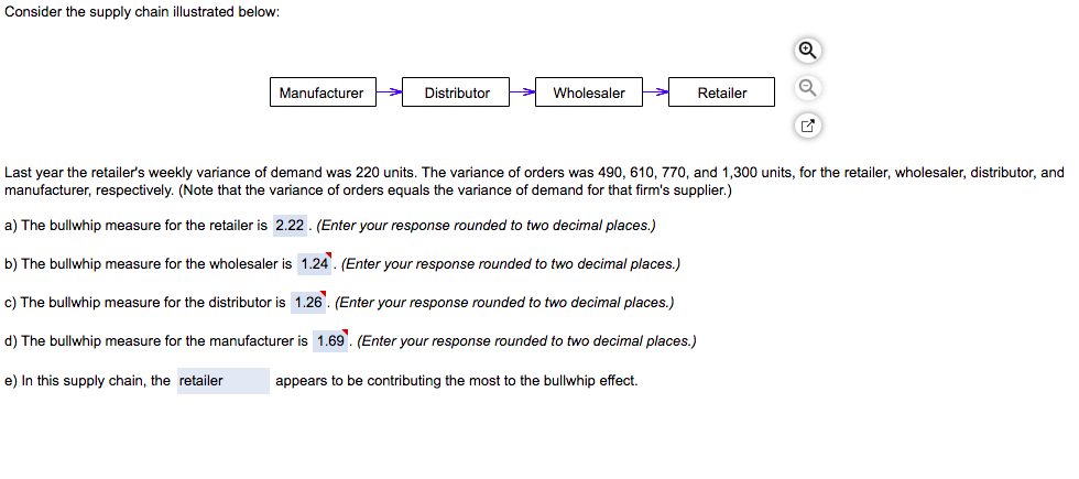 I need answers for a, b, c, d, e as shown in