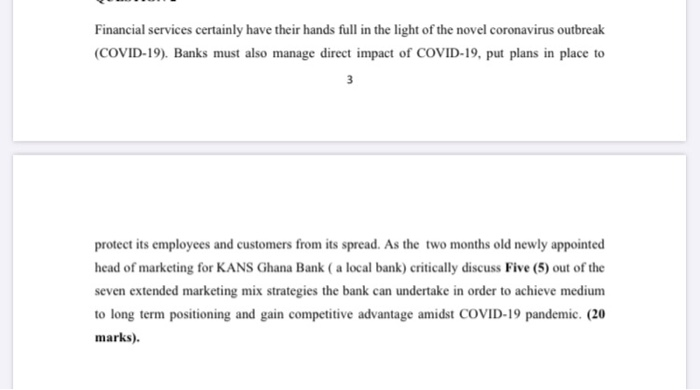 Financial services certainly have their hands