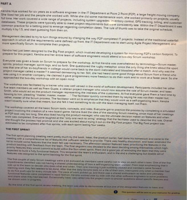 PARTA Kendra Hua worked for six years as a