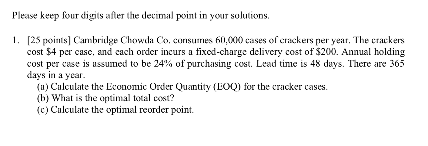 Please keep four digits after the decimal point