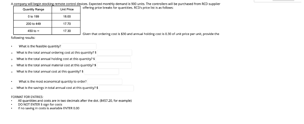 A company will begin stocking remote control