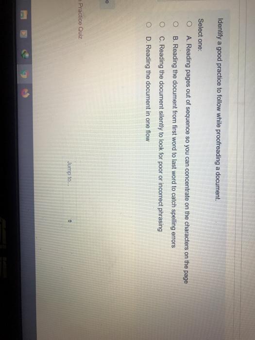 When you paraphrase, you: Select one: A. are not