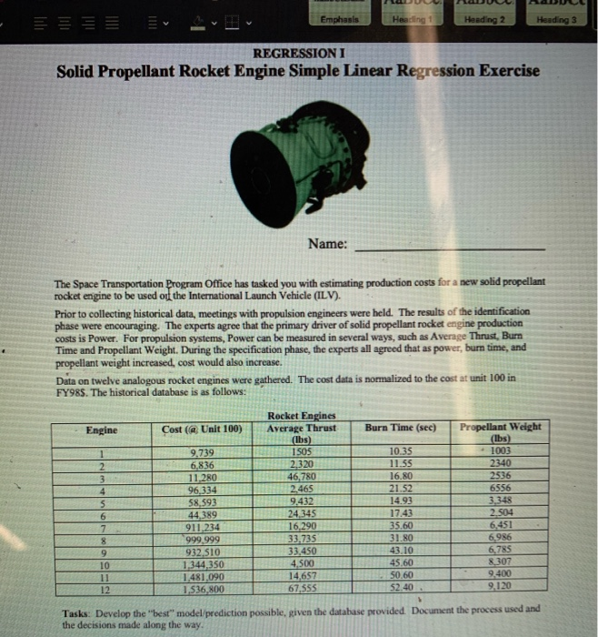 Emphasis Heading 1 Heading 2 Heading 3