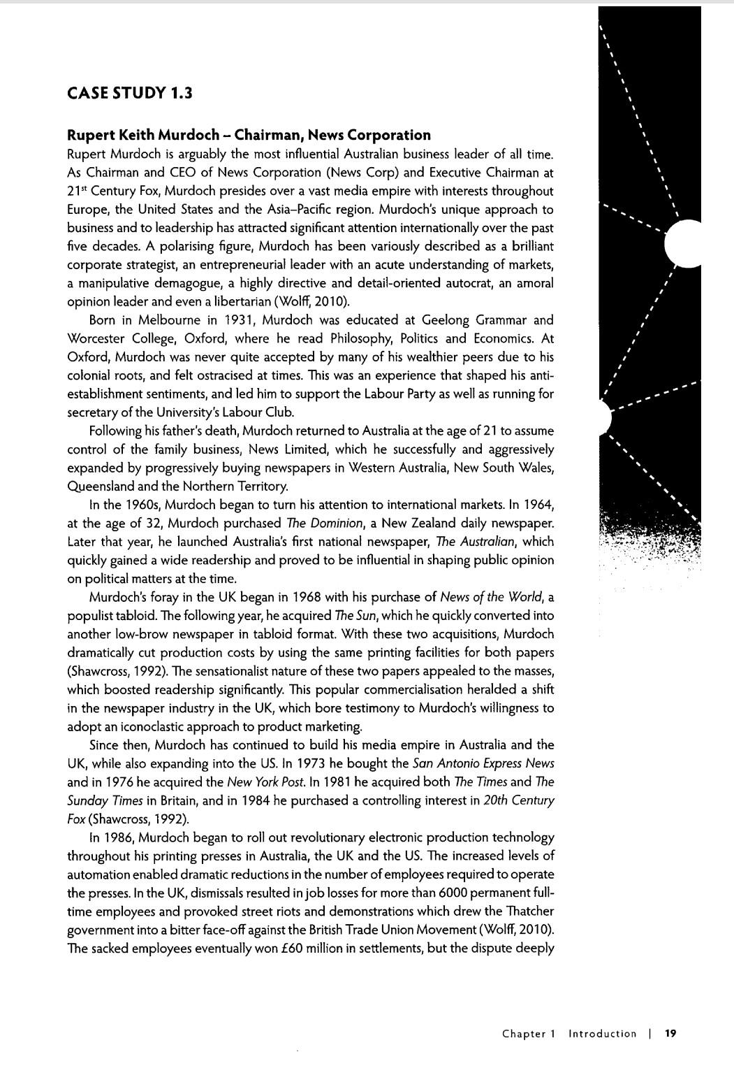 Question: According to the case study below, does