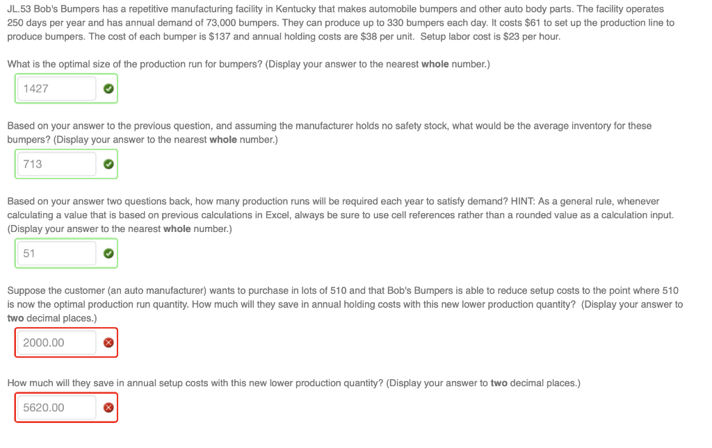 JL.53 Bob's Bumpers has a repetitive