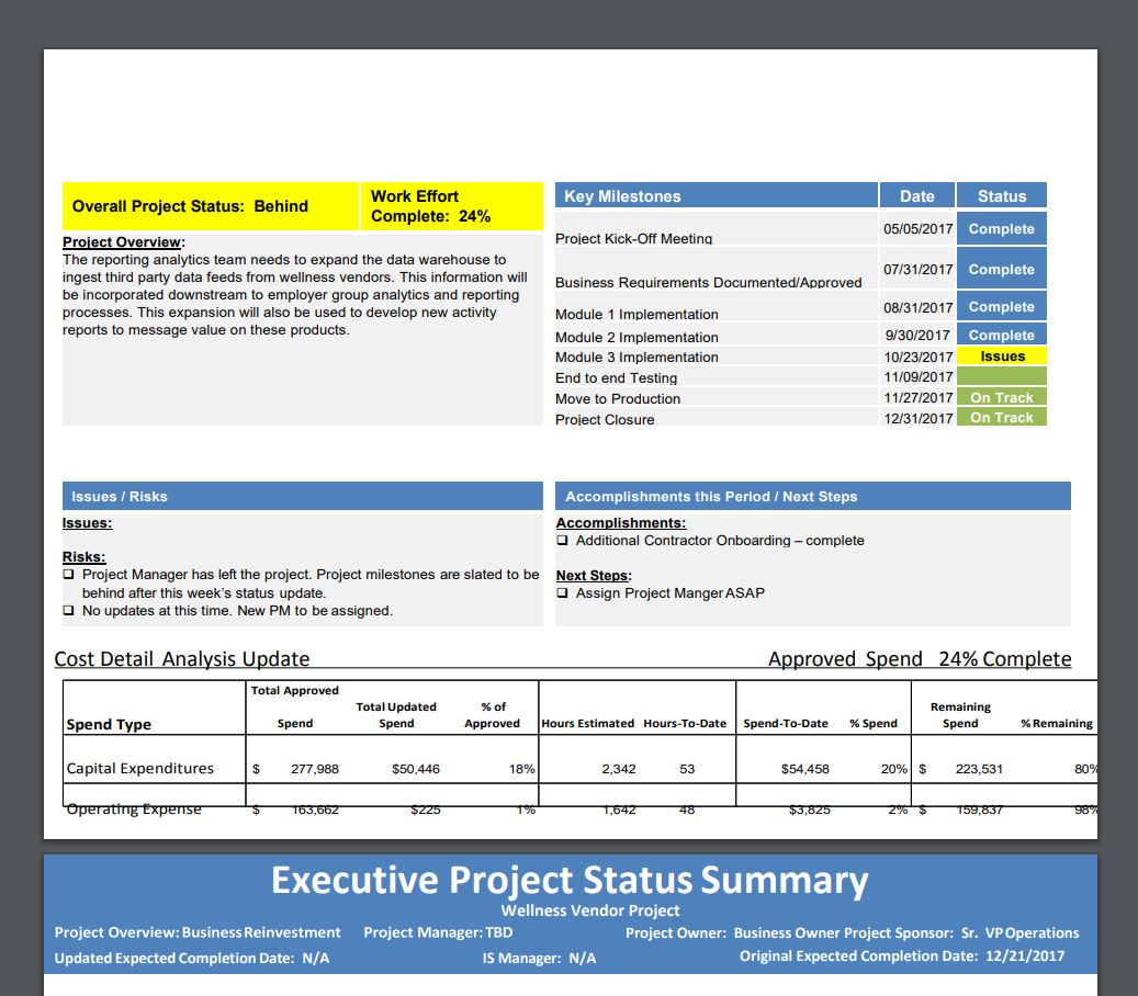 IT 625 Final Project Case Study: Medical