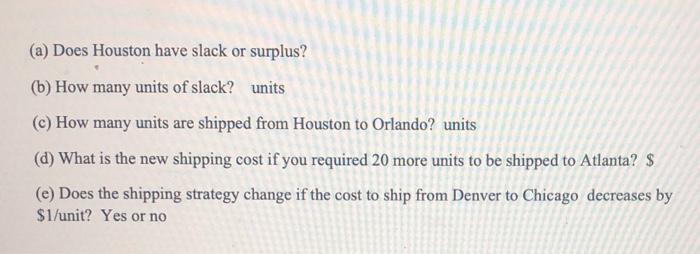 3. The following table is the Sensitivity Output