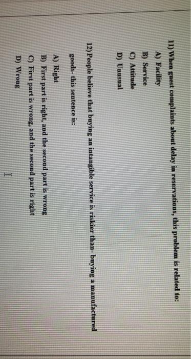 Please, I want a quick solution 11) When guest