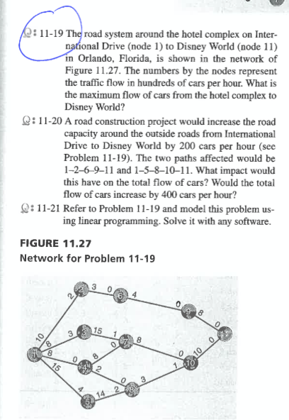 Refer to question 19,please. 2:11-19 The road