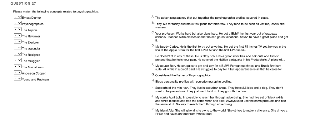 A. The advertising agency that put together the