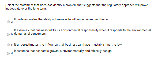 Before the enactment of the environmental