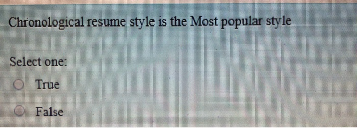 There is 5 multiple choice question about