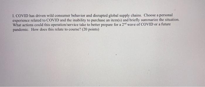 1. COVID has driven wild consumer behavior and